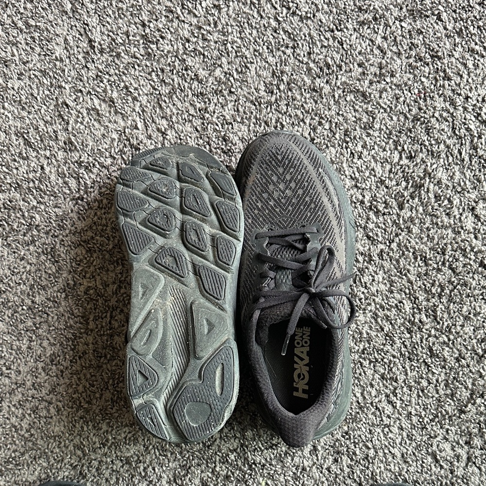 Hoka Women's Charcoal Athletic Shoes View 6